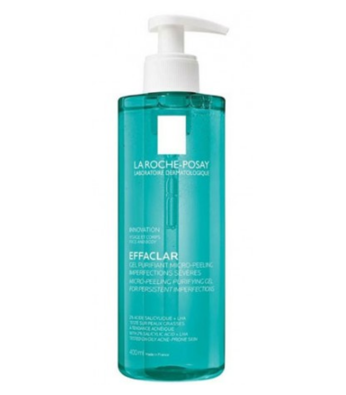 LA ROCHE POSAY EFFACLAR GEL PURIFICANTE MICRO-EXFOLIANTE 400ML Cosmética y Inicio - LA ROCHE POSAY