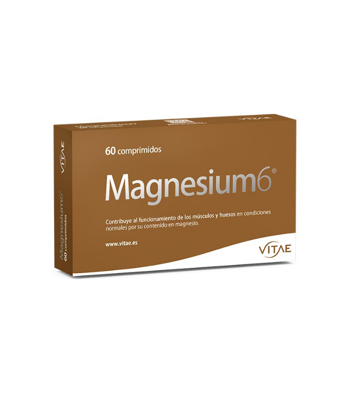 VITAE MAGNESIUM 6 60 COMPRIMIDOS Dolor y Salud Muscular - VITAE N NUTRITION