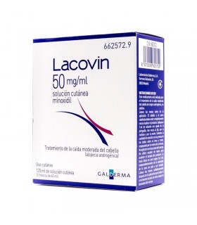 LACOVIN 50 MG-ML SOLUCION CUTANEA 2 FRASCOS 60 M Capilar y Dermatologia - GALDERMA