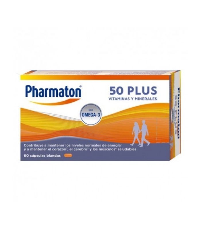 PHARMATON 50 PLUS 60 CAPSULAS Inicio y  - 