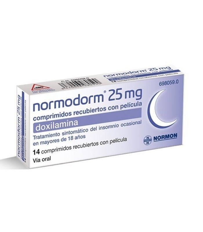 NORMODORM 25 MG 14 COMPRIMIDOS RECUBIERTOS Inicio y  - NORMON