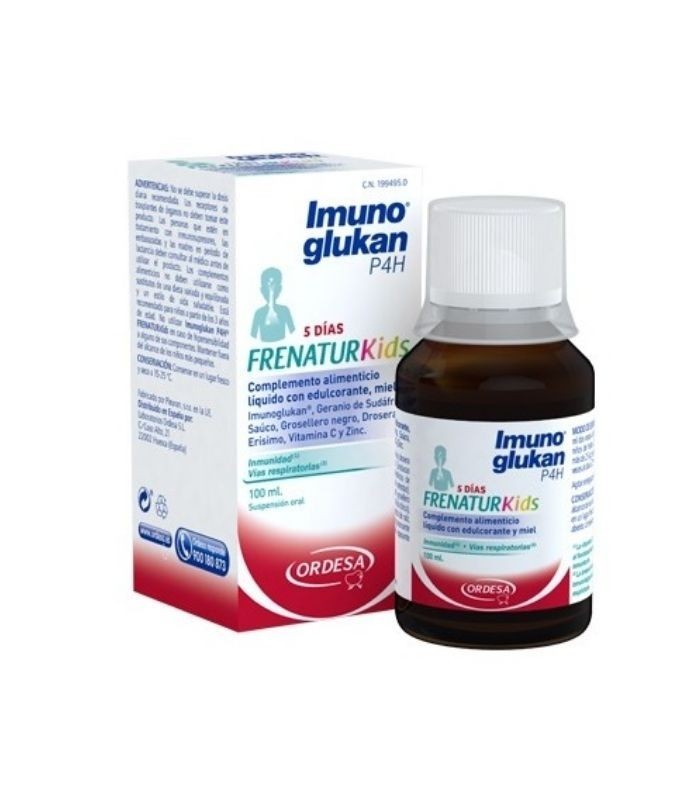 IMUNOGLUKAN P4H FRENATURKIDS 5 DIAS 100 ML Inicio y  - 