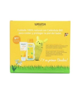 WELEDA BEBE SET BAÑO + CREMA PAÑAL+ DOU DOU Inicio y  -  2