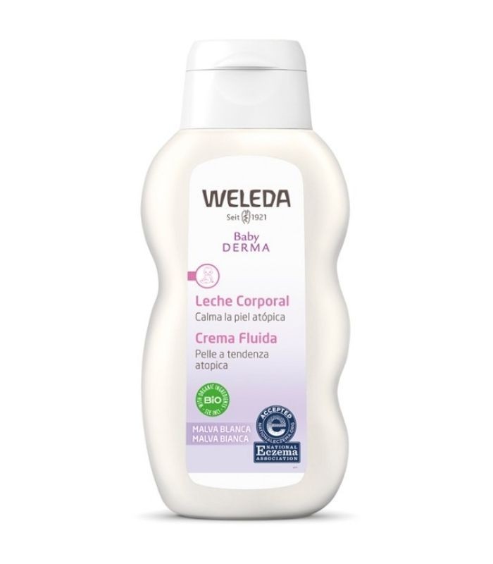 WELEDA LECHE CORPORAL MALVA BLANCA 200 ML Hidratación bebé y Cuidado del bebe - WELEDA