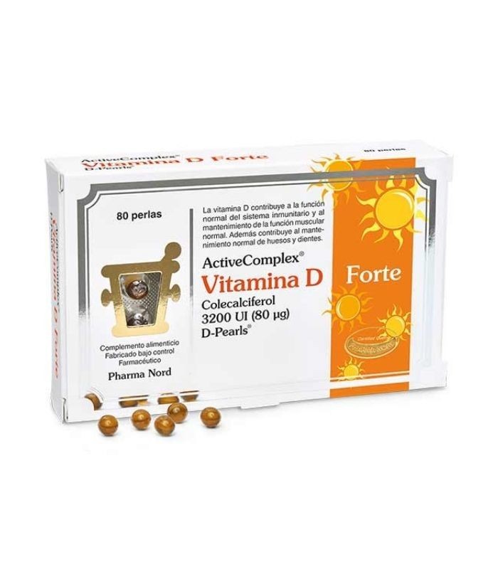 PHARMA NORD VITAMINA D FORTE 3200UI 80 PERLAS Inicio y  - PHARMA NORD