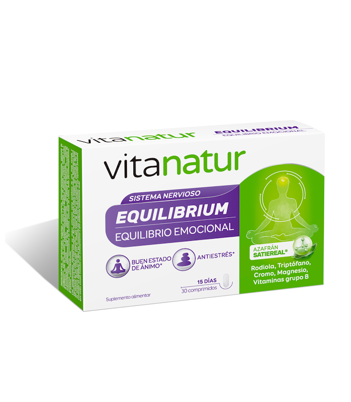 VITANATUR EQUILIBRIO 30 COMPRIMIDOS Estres y Sistema nervioso - VITANATUR