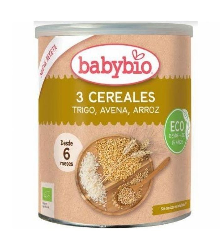 BABYBIO 3 CEREALES 220 G Inicio y  - 
