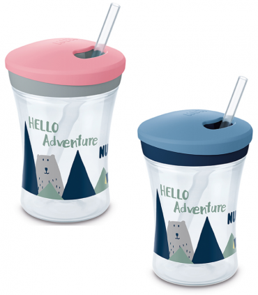 NUK ACTION CUP HELLO ADVENTURE +12M 230ML Bebé y mamá y Inicio - NUK