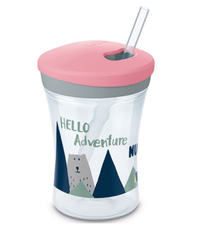 NUK ACTION CUP HELLO ADVENTURE +12M 230ML Bebé y mamá y Inicio - NUK 2