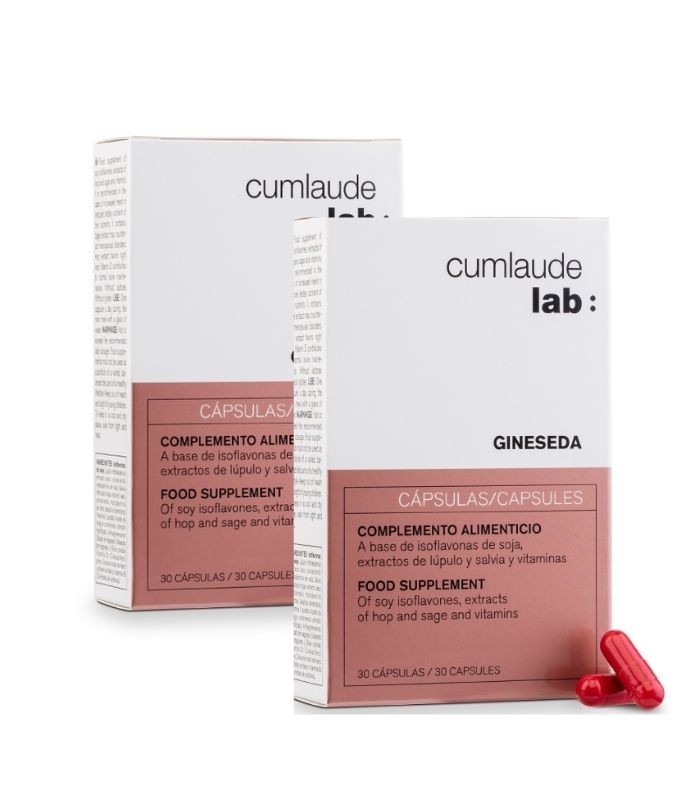 CUMLAUDE GINESEDA SOJA 30 CAPS DUPLO Menopausia y Salud de la Mujer - CUMLAUDE