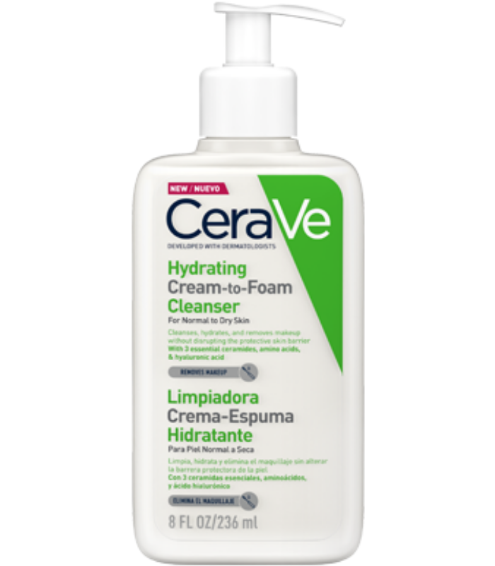 CERAVE LIMPIADORA CREMA-ESPUMA LIMPIADORA 236ML Cosmética y Inicio - CERAVE