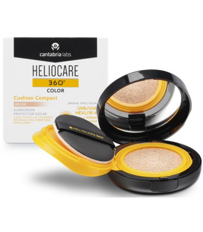 HELIOCARE 360º CUSHION COMPACT SPF50+ COLOR BEIGE 15G Cosmética facial y Cosmética - IFC CANTABRIA