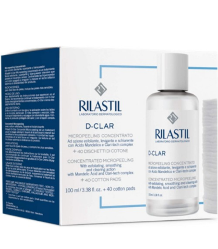 RILASTIL D-CLAR MICROPEELING CONCENTRADO 100ML + 40 ALGODONES Cosmética y Inicio - RILASTIL