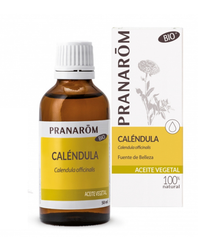 PRANAROM ACEITE VEGETAL CALENDULA BIO 50 ML Irritaciones y picores y Salud Piel - PRANAROM E
