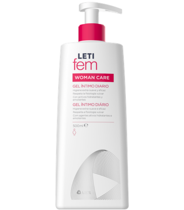 LETIFEM WOMAN CARE GEL INTIMO DIARIO 500ML Higiene diaria y Higiene Intima - LETI