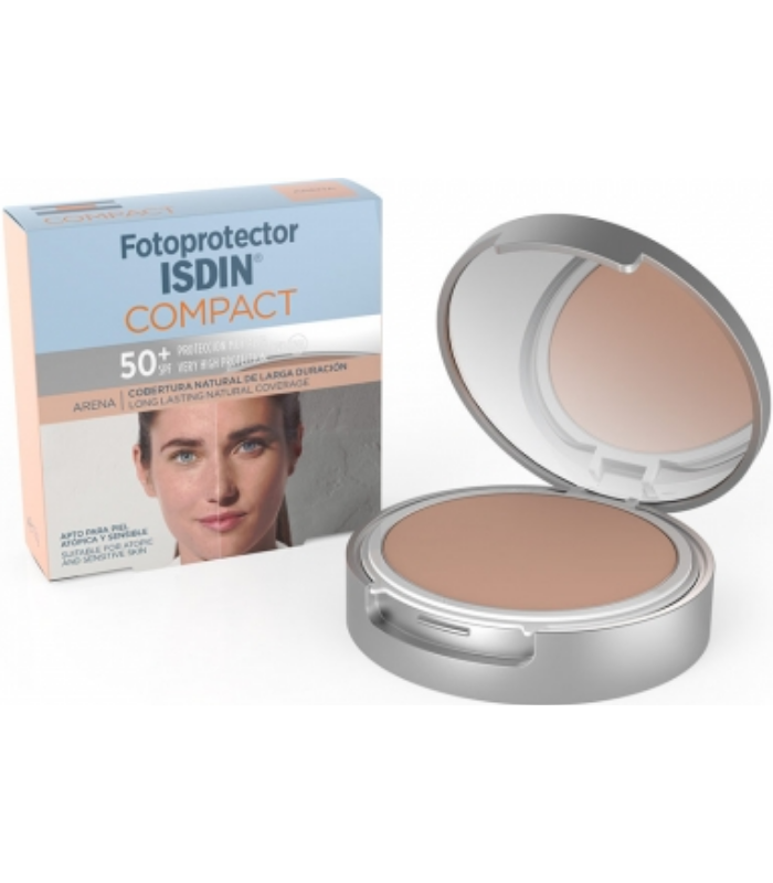 ISDIN FOTOPROTECTOR COMPACTO ARENA SPF50+ 10G Cosmética y Inicio - ISDIN