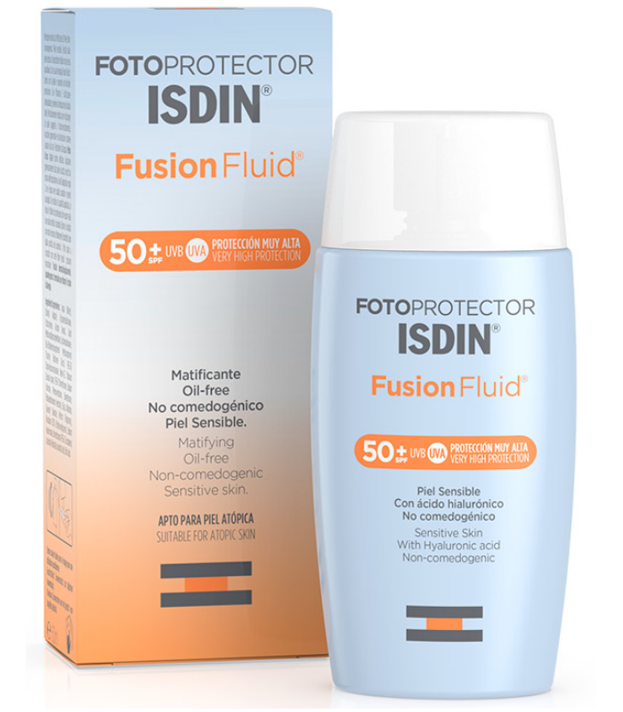 ISDIN FOTOPROTECTOR FUSION FLUID SPF50+ 50ML Cosmética facial y Cosmética - ISDIN