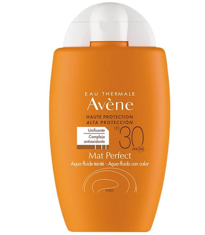 AVENE SOLAR MAT PERFECT COLOR AQUA FLUIDO SPF30 50ML Cosmética y Inicio - Avene