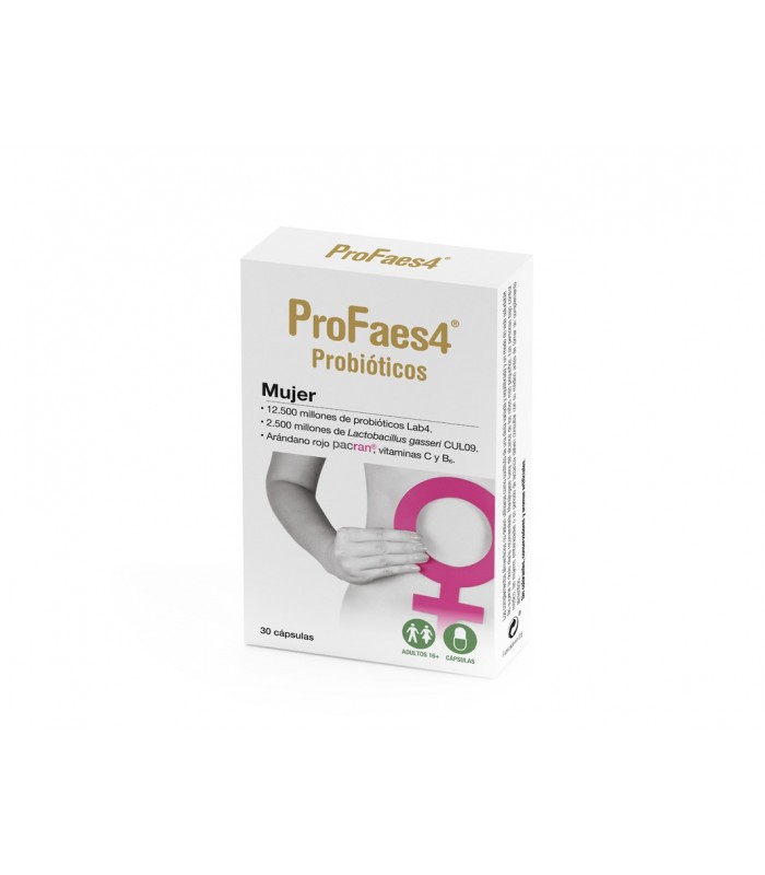 PROFAES4 MUJER 30 CAPSULAS Probioticos y Salud Digestiva - PROFAES4