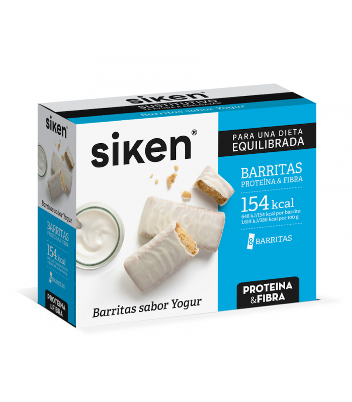 SIKEN BARRITAS SUSTITUTIVAS YOGUR 8 UNIDADES Inicio y  - SIKEN