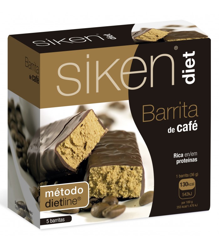 SIKEN DIET BARRITA CAFE 5 UNIDADES Dietetica y Inicio - SIKEN