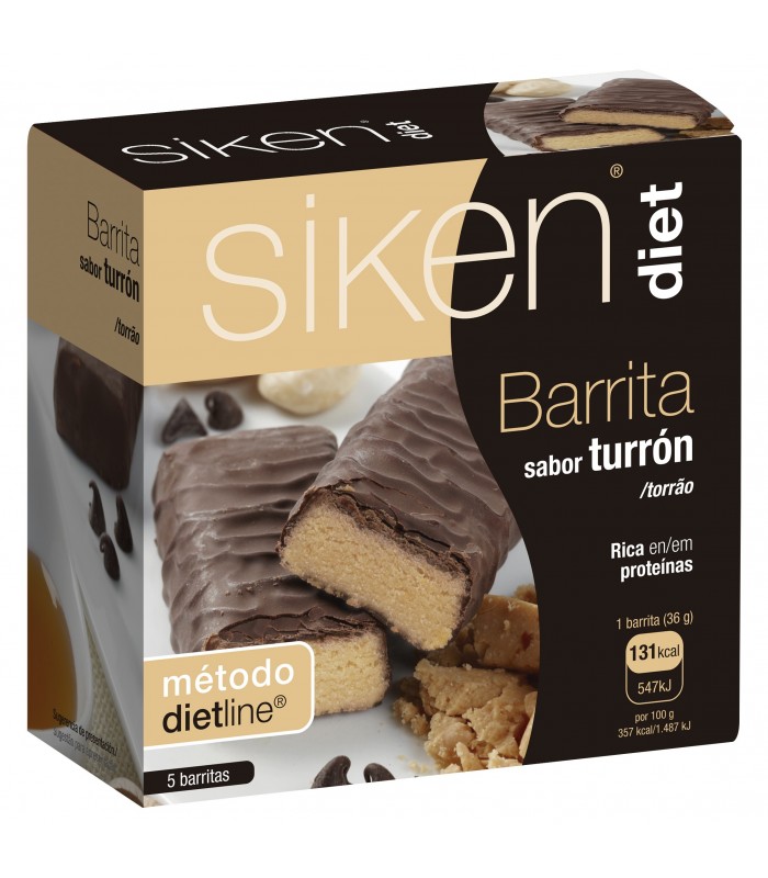 SIKEN DIET BARRITA TURRON 5U Dietetica y Inicio - SIKEN