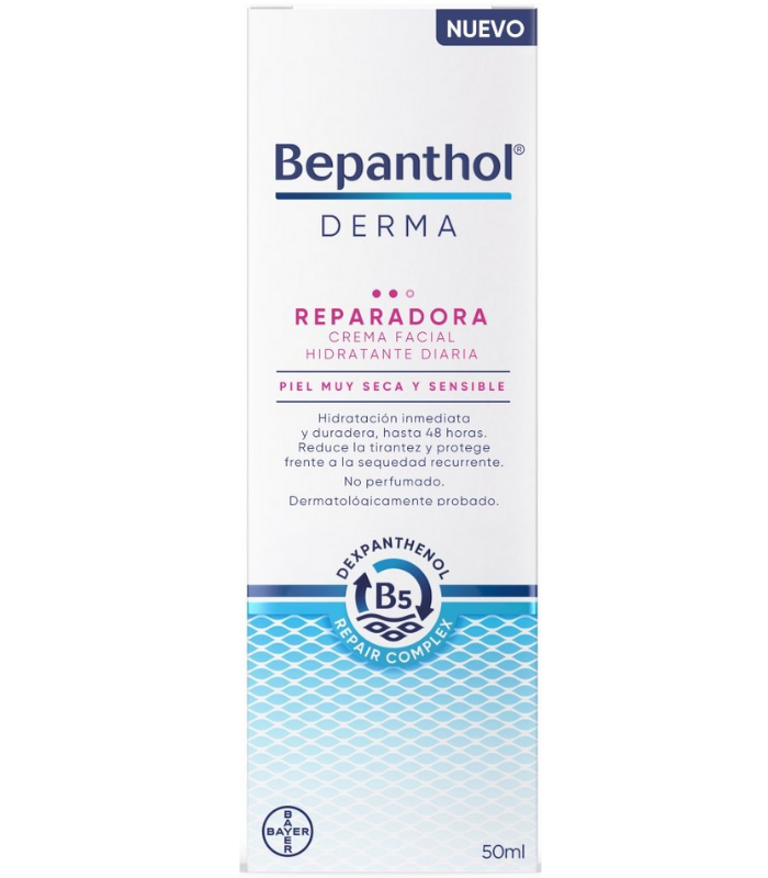 BEPANTHOL DERMA CREMA FACIAL REPARADORA 50ML Cosmética y Inicio - BEPHANTOL
