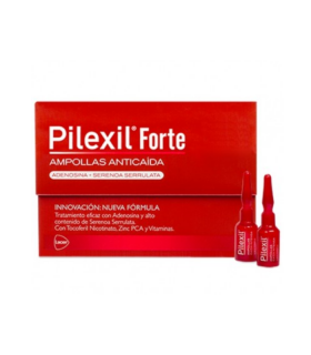 PILEXIL FORTE AMPOLLAS ANTICAIDA 15 AMPOLLAS Tratamiento capilar y Anticaida - LACER