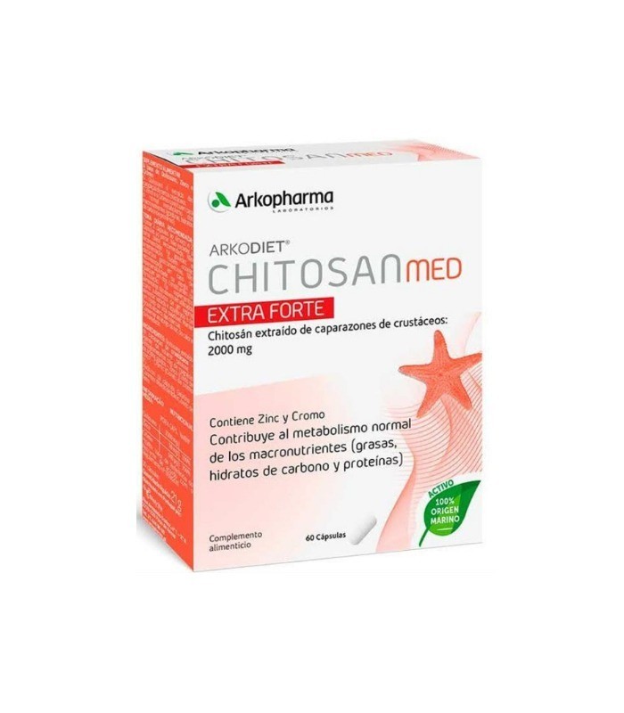 ARKOPHARMA CHITOSAN EXTRA FUERTE MG 60 CAPSULAS