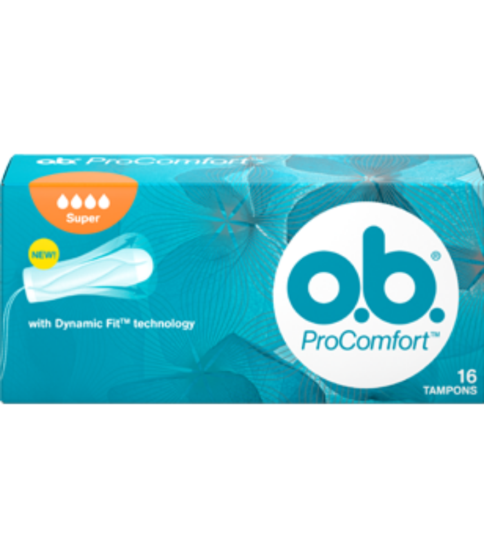 O.B. PROCOMFORT TAMPONES SUPER 16 UDS Higiene y Inicio - 