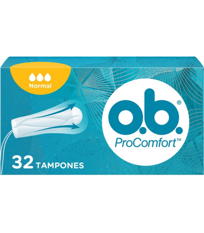 O.B. PROCOMFORT TAMPONES NORMAL 32 UDS Higiene y Inicio - 