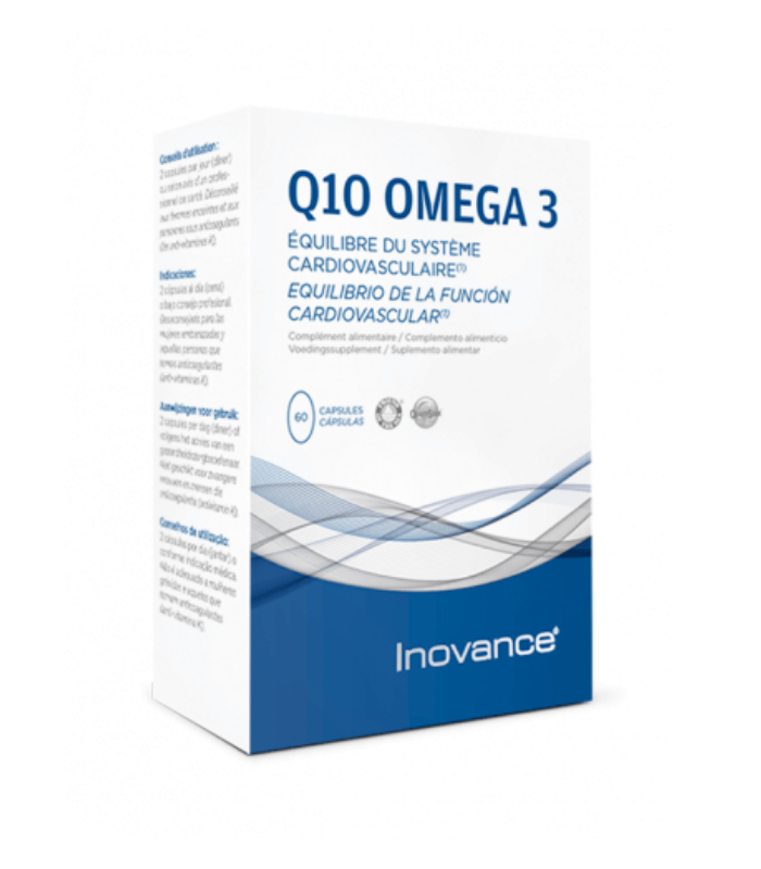 INOVANCE Q10 OMEGA 3 60 CAPSULAS Vitalidad y Complen Alimentarios y vitamin