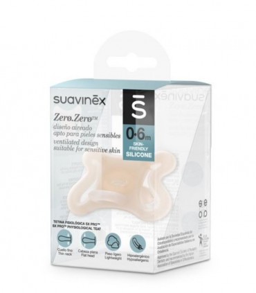 SUAVINEX CHUPETE ZERO ZERO SILICONA 0-6 MESES Inicio y  - SUAVINEX