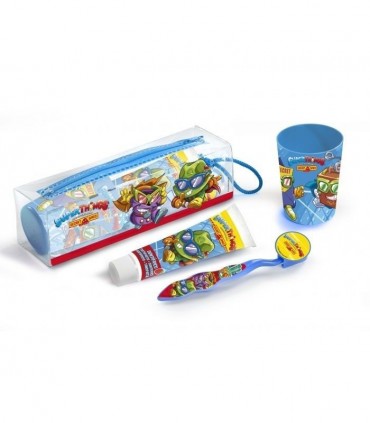 NECESER SUPER THINGS PASTA + CEPILLO + VASO Inicio y  - 