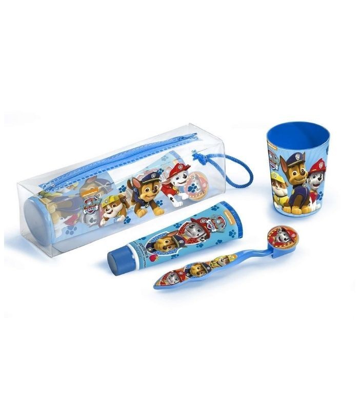 NECESER PATRULLA CANINA PASTA + CEPILLO + VASO Inicio y  - 