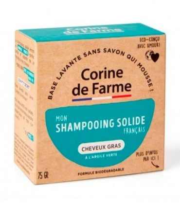 CORINE DE FARME CHAMPU SOLIDO CABELLO GRASO Inicio y  - 