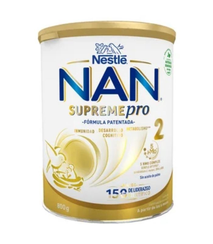 NAN 2 SUPREME PRO 800 G Leches infantiles y Alimentacion del bebe - NAN