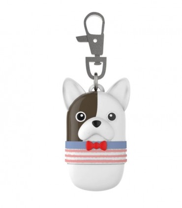 MOJIPOWER BULLDOG FRANCES BOTELLA PARA DESINFECTANTE DE MANOS Inicio y  - MOJIPOWER