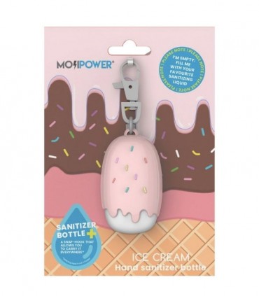 MOJIPOWER ICE CREAM BOTELLA PARA DESINFECTANTE DE MANOS Inicio y  - MOJIPOWER