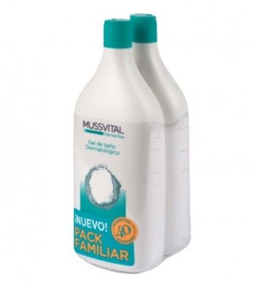 MUSSVITAL DUPLO GEL BAÑO 2 X 1 LITRO Inicio y  - 
