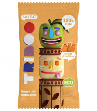 SMILEAT SNACK DE MANZANA ECO 25G Bebé y mamá y Inicio - SMILEAT