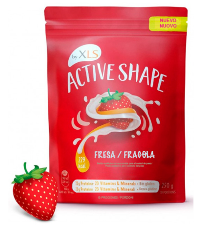XLS ACTIVE SHAKE FRESA BATIDO SUSTITUTIVO 250G Dietetica y Inicio - XLS