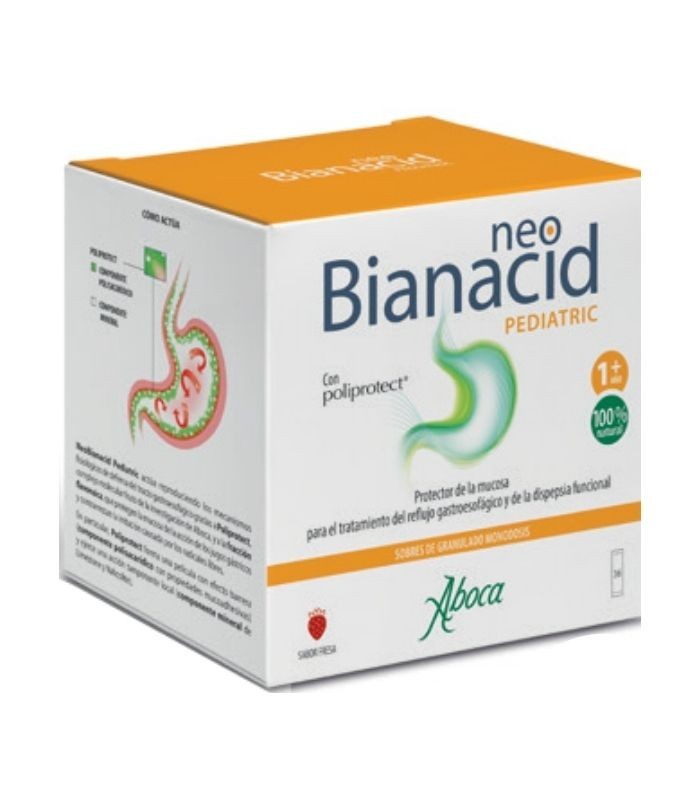 ABOCA NEOBIANACID PEDIATRIC 36 SOBRES Inicio y  - 