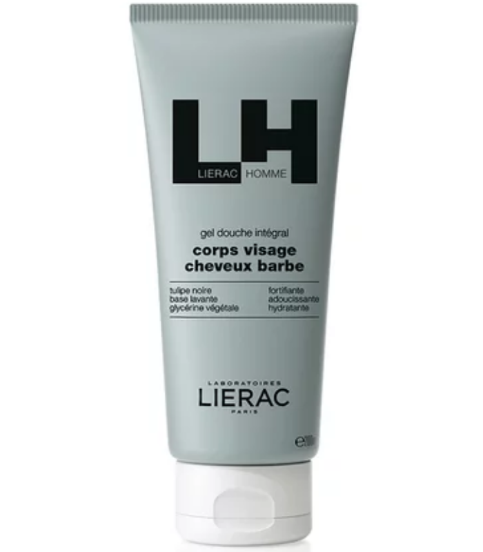 LIERAC HOMME GEL DE DUCHA INTEGRAL CUERPO, ROSTRO Y CABELLO 200ML Cosmética y Inicio - LIERAC