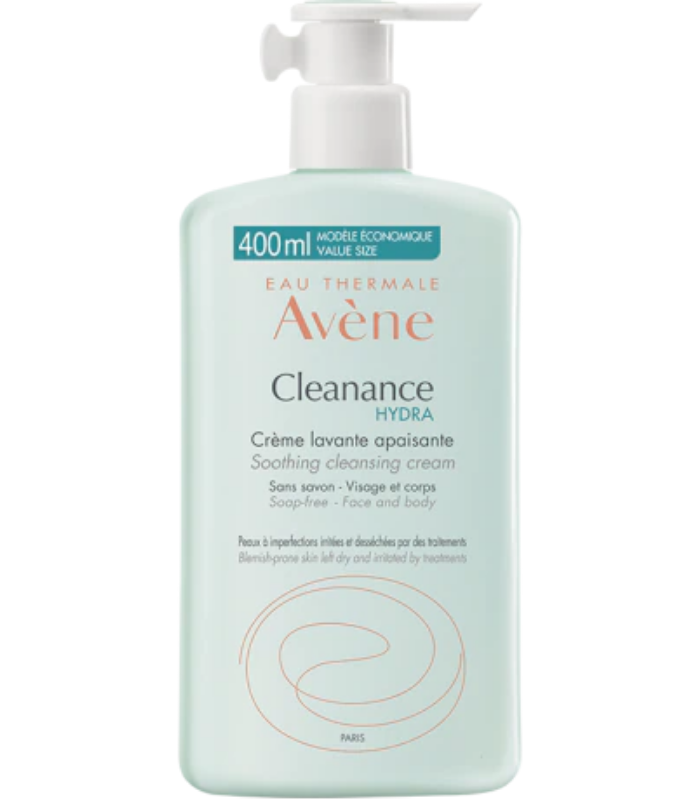 AVENE CLEANANCE HYDRA CREMA LIMPADORA CALMANTE  400ML