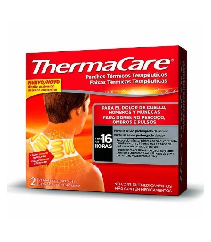 THERMACARE PARCHE CUELLO HOMBRO 2 UNIDADES Inicio y  - 