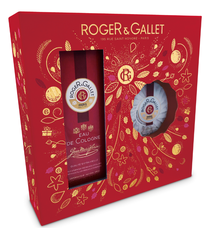 ROGER & GALLET COFRE NAVIDAD JEAN-MARIE FARINA Cosmética y Inicio - ROGER AND GALLET