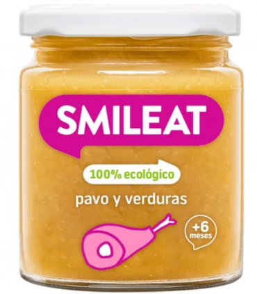 SMILEAT TARRITO PAVO Y VERDURAS ECOLOGICO 230G