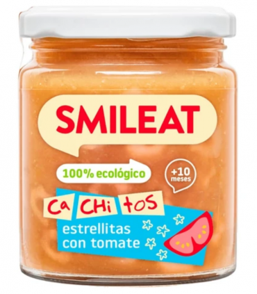 SMILEAT CACHITOS ESTRELLITAS CON TOMATE 230G Inicio y  - SMILEAT
