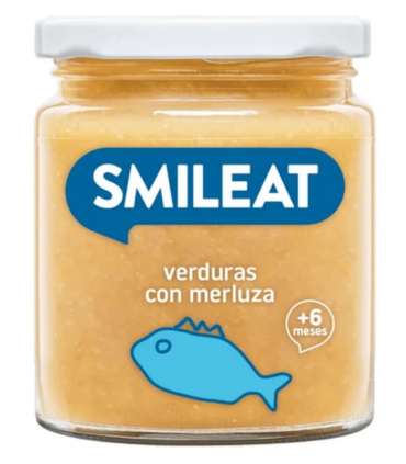 SMILEAT TARRITO VERDURAS CON MERLUZA 230G Bebé y mamá y Inicio - SMILEAT